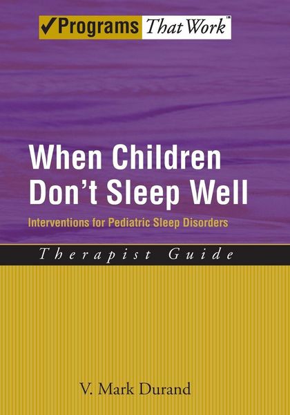 Produktbild: When Children Don't Sleep Well