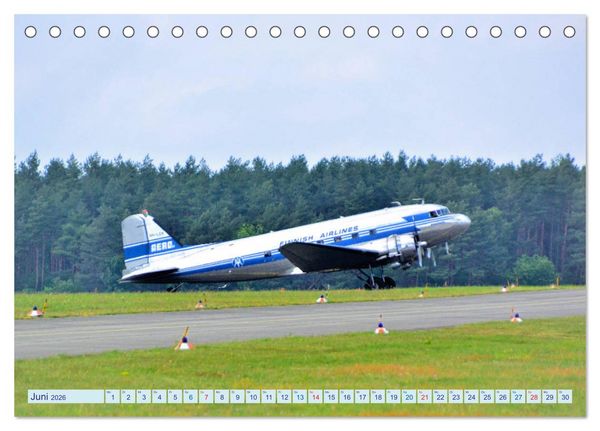Produktbild: R&uuml;ckkehr der Rosinenbomber (Tischkalender 2026 DIN A5 quer), CALVENDO Monatskalender
