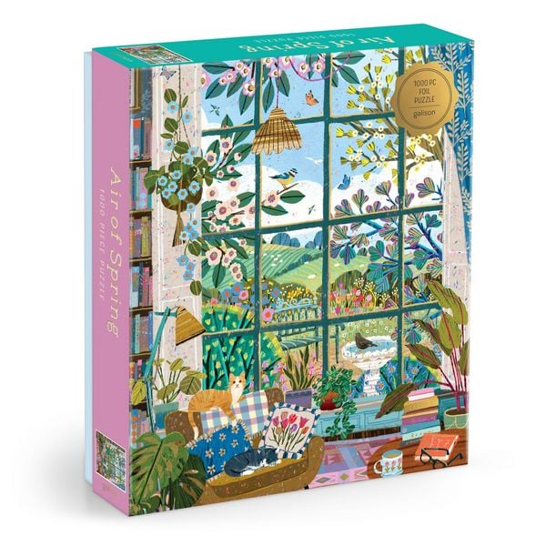 Victoria Ball Air of Spring 1000 Piece Foil Puzzle