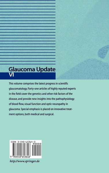 Produktbild: Glaucoma Update VI