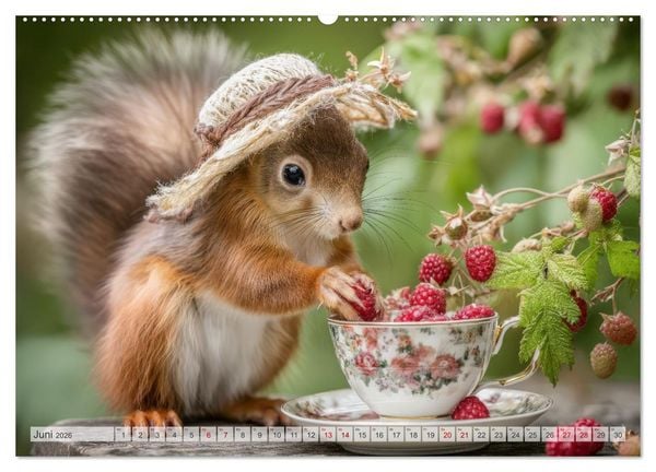 Produktbild: Hazelnuts Abenteuer (hochwertiger Premium Wandkalender 2026 DIN A2 quer), Kunstdruck in Hochglanz