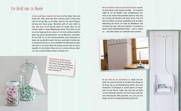 Produktbild: Wohn dich gl&uuml;cklich! Neue Ideen f&uuml;r Haus und Herz. Einfache Wohnideen mit Stil, viel Gef&uuml;hl und wenig Geld
