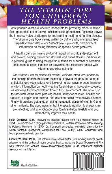 Produktbild: The Vitamin Cure for Children's Health Problems