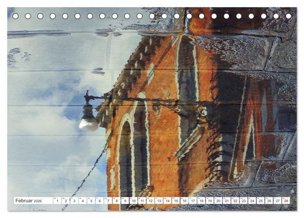 Produktbild: Venedig - pittoreske Sch&ouml;nheit (Tischkalender 2026 DIN A5 quer), CALVENDO Monatskalender