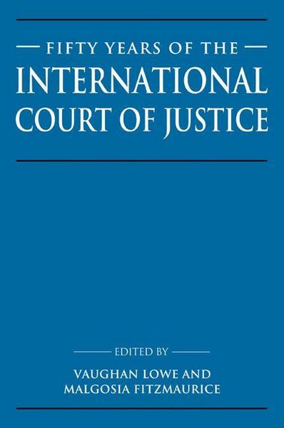 Produktbild: Fifty Years of the International Court of Justice