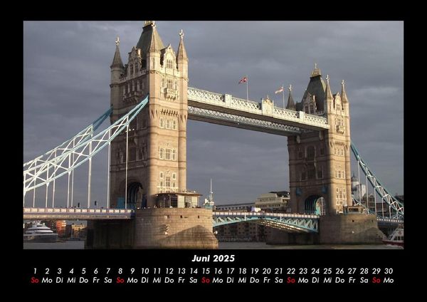 Produktbild: London 2025 Fotokalender DIN A3