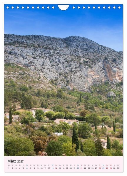 Produktbild: Provence &ndash; Die kleinen D&ouml;rfer in gro&szlig;er Sch&ouml;nheit (Wandkalender 2027 DIN A4 hoch), CALVENDO Monatskalender