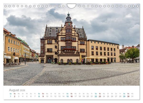 Produktbild: Schweinfurt - Stadt der Kunst und Industrie (Wandkalender 2026 DIN A4 quer), CALVENDO Monatskalender