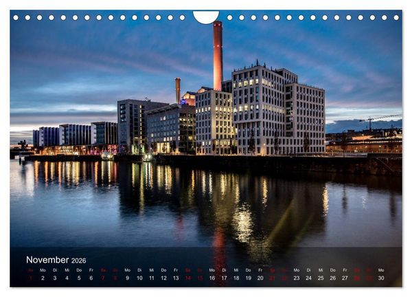 Produktbild: Frankfurt city view (Wandkalender 2026 DIN A4 quer), CALVENDO Monatskalender