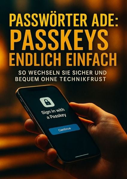 Produktbild: Passw&ouml;rter ade: Passkeys endlich einfach