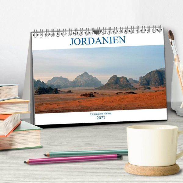 Produktbild: JORDANIEN, Faszination Nahost (Tischkalender 2027 DIN A5 quer), CALVENDO Monatskalender