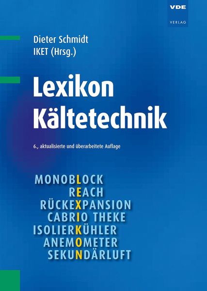 Produktbild: Lexikon K&auml;ltetechnik
