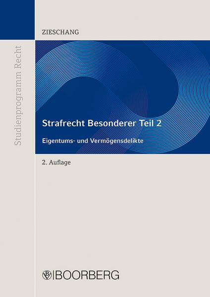 Strafrecht Besonderer Teil 2, Paperback von Frank Zieschang, Richard Boorberg Verlag, 978-3-415-07774-4
