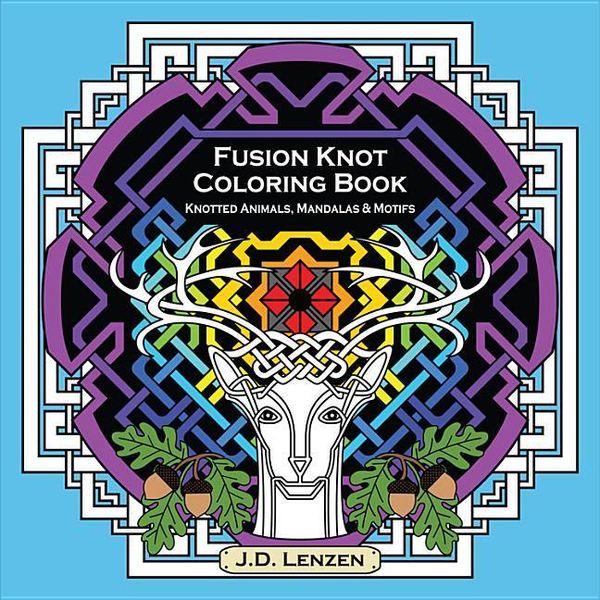 Produktbild: Fusion Knot Coloring Book: Knotted Animals, Mandalas & Motifs