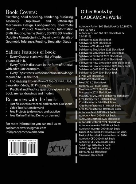 Produktbild: Solid Edge 2025 Black Book