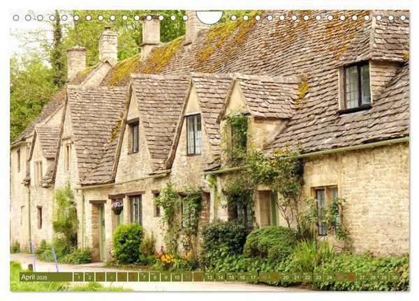 Produktbild: Picturesque Cotswolds (Wall Calendar 2026 DIN A4 landscape), CALVENDO 12 Month Wall Calendar