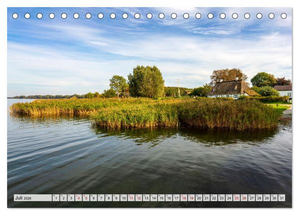 Produktbild: Faszination Schlei (Tischkalender 2026 DIN A5 quer), CALVENDO Monatskalender