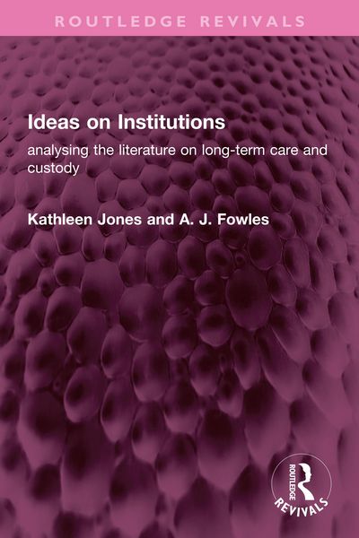 Produktbild: Ideas on Institutions