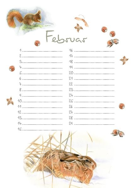 Produktbild: Geburtstagskalender
