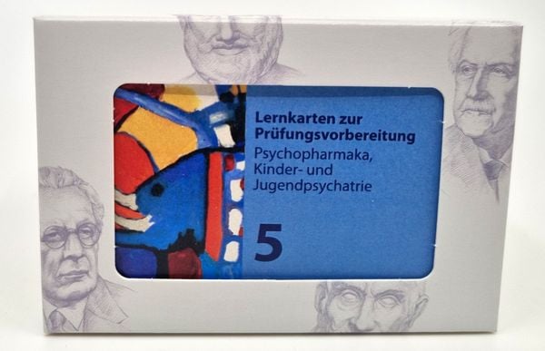 Heilpraktiker Psychotherapie. 200 Lernkarten 05. Psychopharmaka, Kinder- und Jugendpsychiatrie