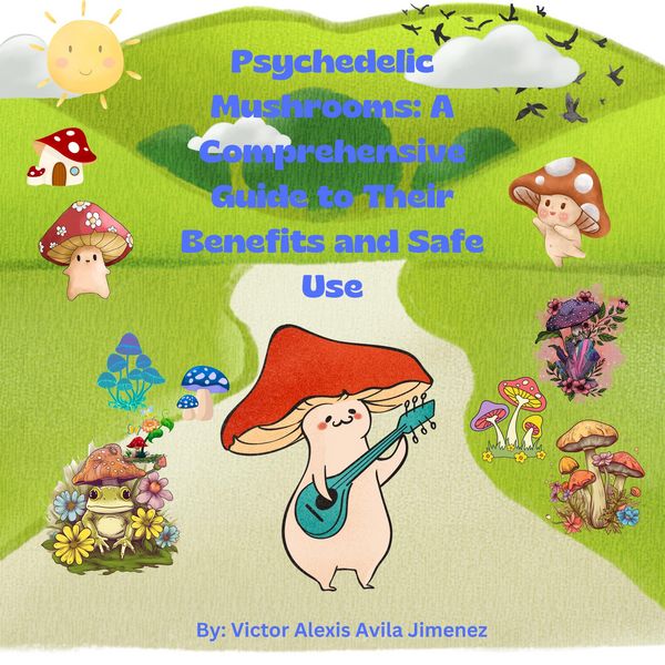 Produktbild: Psychedelic Mushrooms: A Comprehensive Guide to Their Benefits and Safe Use