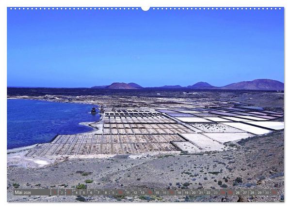 Produktbild: Urlaub auf Lanzarote (Wandkalender 2026 DIN A2 quer), CALVENDO Monatskalender