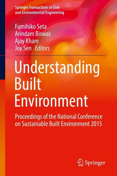 Produktbild: Understanding Built Environment