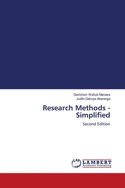 Produktbild: Research Methods - Simplified