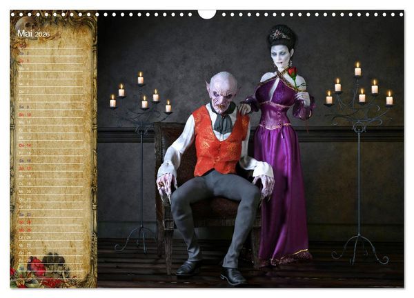 Produktbild: Vampire - Kinder der Nacht (Wandkalender 2026 DIN A3 quer), CALVENDO Monatskalender