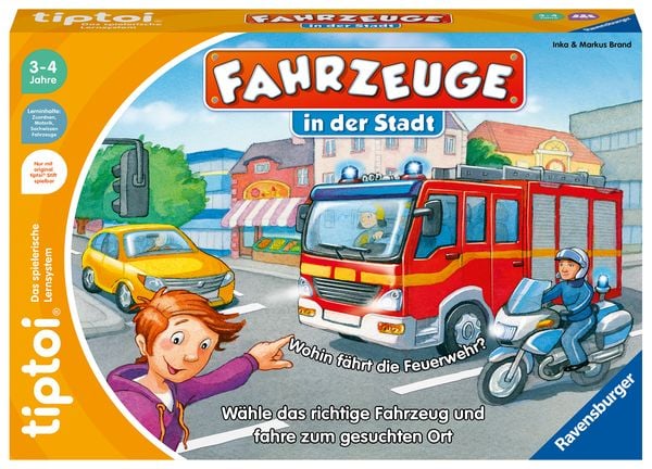 tiptoi Fahrzeuge in der Stadt - ab 3 Jahre