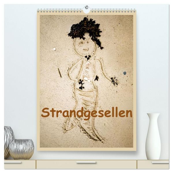 Produktbild: Strandgesellen (hochwertiger Premium Wandkalender 2027 DIN A2 hoch), Kunstdruck in Hochglanz