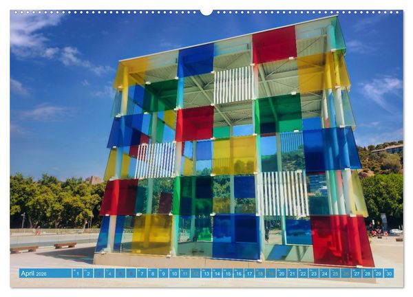 Produktbild: Malaga Highlights der Stadt an der Costa del Sol (Wandkalender 2026 DIN A2 quer), CALVENDO Monatskalender