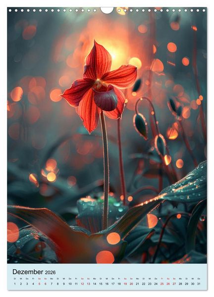 Produktbild: Orchideen Poesie (Wandkalender 2026 DIN A3 hoch), CALVENDO Monatskalender