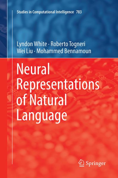 Produktbild: Neural Representations of Natural Language