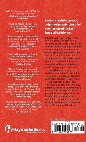 Produktbild: On Edward Said
