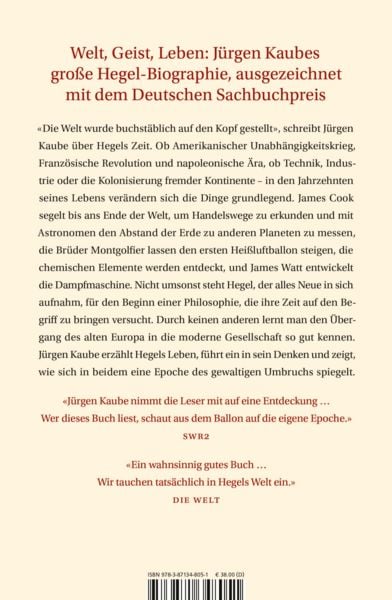 Produktbild: Hegels Welt