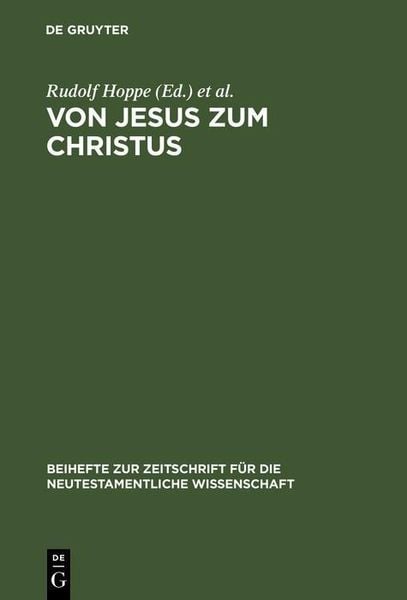 Produktbild: Von Jesus zum Christus
