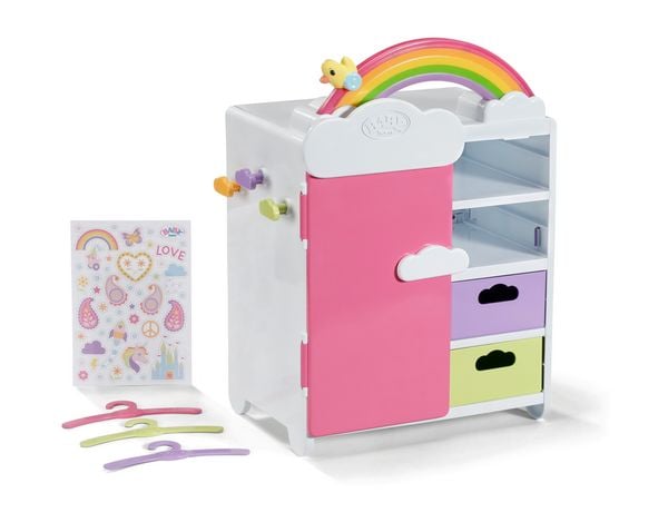 Produktbild: BABY born Regenbogen Schrank