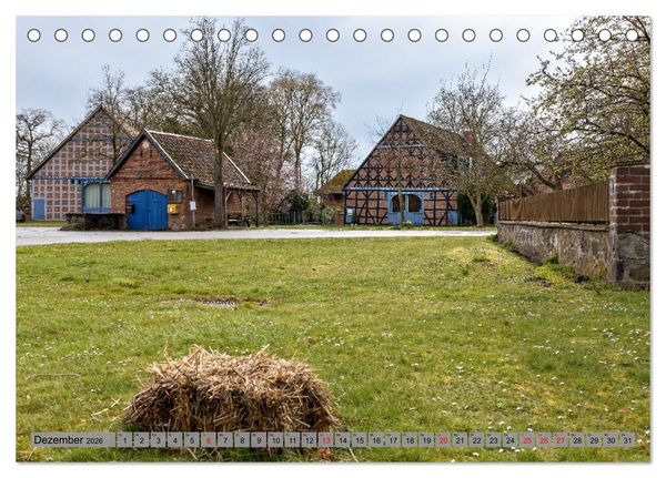 Produktbild: Erlebnis Wendland (Tischkalender 2026 DIN A5 quer), CALVENDO Monatskalender