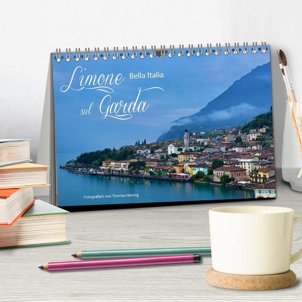 Produktbild: Limone sul Garda - Bella Italia (Tischkalender 2026 DIN A5 quer), CALVENDO Monatskalender