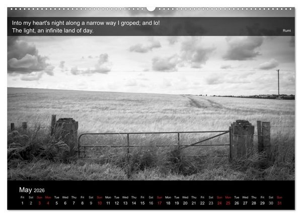 Produktbild: Through the Gate with Rumi (High Quality Premium Wall Calendar 2026 DIN A2 landscape),CALVENDO 12 Month Wall Calendar