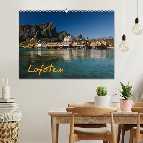 Produktbild: Lofoten (Wandkalender 2026 DIN A2 quer), CALVENDO Monatskalender