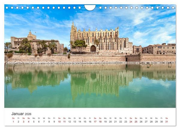 Produktbild: Mallorca Traumhafte Insel (Wandkalender 2026 DIN A4 quer), CALVENDO Monatskalender