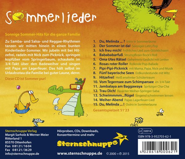 Produktbild: Sommerlieder