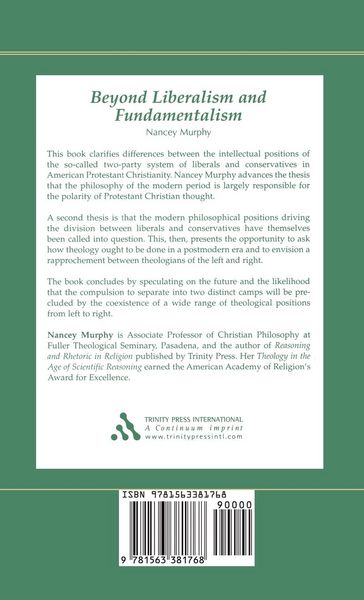 Produktbild: Beyond Liberalism and Fundamentalism