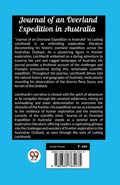 Produktbild: Journal of an Overland Expedition in Australia