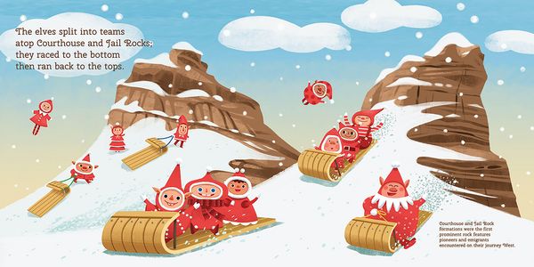 Produktbild: 12 Little Elves Visit Nebraska