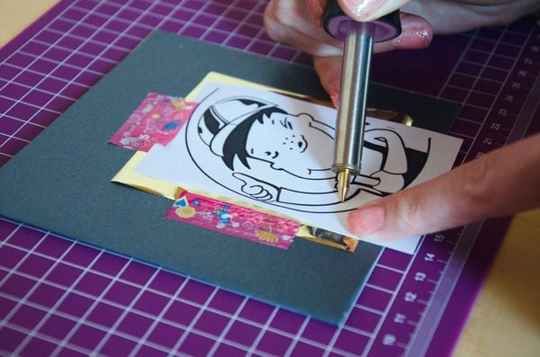 Produktbild: PEBARO 0221 - Heissfolien Pr&auml;ge-Set