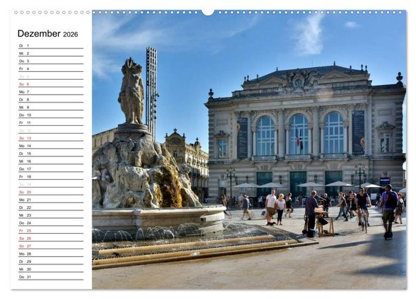 Produktbild: Languedoc-Roussillon - unter der Sonne des Midi (Wandkalender 2026 DIN A2 quer), CALVENDO Monatskalender