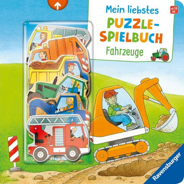 Produktbild: Mein liebstes Puzzle-Spielbuch - Fahrzeuge